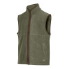 Hoggs of Fife Stenton technical fleece gilet in lovat, practical mid layer for beating and gamekeeping Hoggs of Fife Stenton technical fleece gilet in lovat, practical mid layer for beating and gamekeeping