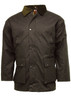 Mens unpadded waxed jacket