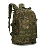 Digital camouflage rucksack with padded shoulder straps and chest strap