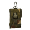 Woodland camo molle tactical phone wallet suitable for carrying 6" smart phone