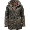 Game Cantrell waxed jacket in Brown