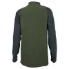 Back view of the Stoney Creek Microplus Top in Phantom Rosin with contrast sleeves