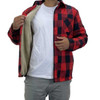 Sherpa fleece lined shirt