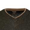 Contrasting detail on the Jack Pyke jumper