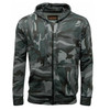 Game Camo Zip Up Hoodie in Midnight Camo, ideal for night time concealment and stealth operations