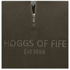 Forest Green Hoggs of Fife Galloway 1888 1/4 Zip Sweatshirt with branding across the chest