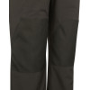 Close up showing reinforced knee panels on Hoggs thermal bib and brace
