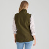 Back view of Ridgeline Womens Monarch gilet in moody teak tailored for comfort during active days outdoors