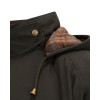 Hoggs of Fife Kelso waterproof wax jacket with storm flaps and large pockets for field use