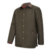 Hoggs of Fife Lochore gents quilted jacket smart country quilted jacket with cord collar Hoggs of Fife Lochore gents quilted jacket smart country quilted jacket with cord collar
