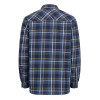 Hoggs of Fife Brunton fleece shacket back view sherpa fleece shirt for outdoor wear Hoggs of Fife Brunton fleece shacket back view sherpa fleece shirt for outdoor wear