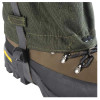 Detail of Percussion Ripstop 1200 Gaiter attached to boot with lace hook and reinforced fastening