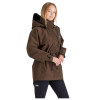 Ridgeline Womens monsoon classic smock in Bark fully waterproof and breathable jacket
