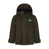 Ridgeline Kids Spiker Jacket in Deep Forest, fully waterproof and breathable