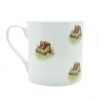 Walking Boot Illustration on Fine Bone China mug