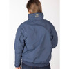 Rear view of woman wearing the Rydale Ripon IV equestrian jacket
