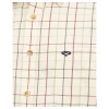 Chest pocket and button detail on the Hoggs of Fife Chieftain Premier Tattersall Shirt