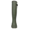 Hoggs of Fife Braemar Pro Wellington Boots in green, back view
