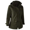 Deerhunter Lady Gabby Jacket in green, full front view