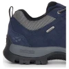 Hoggs of Fife Glen Lyon Waterproof Hiking Shoes in navy, heel and padded collar detail