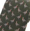 Standing Partridge Silk Tie