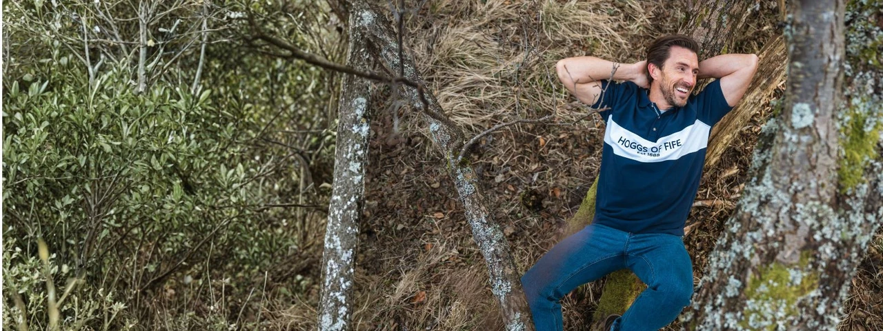 Mens short sleeve country shirt ideal for summer days and casual outdoor wear