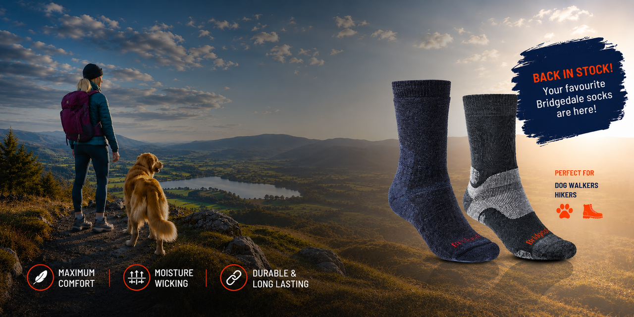 Bridgedale Socks for Hiking and Walking