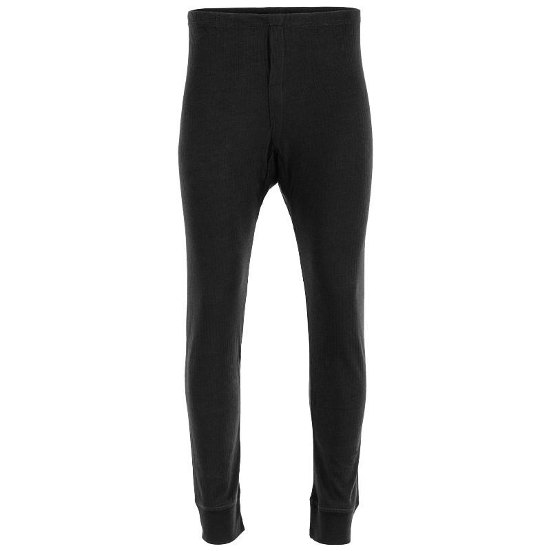 Mens Thermal Long Johns Black Baselayers