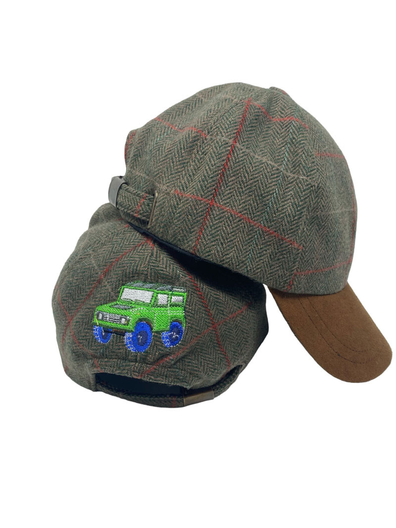 Land Rover Tweed Baseball Cap | Country Hats