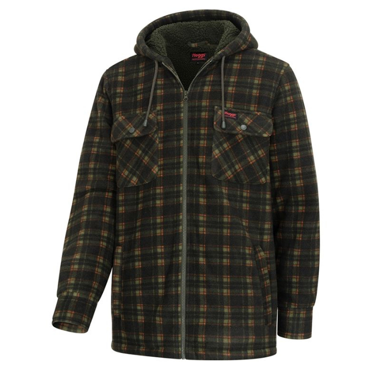 Hoggs of Fife Caithness Hooded Fleece Shacket