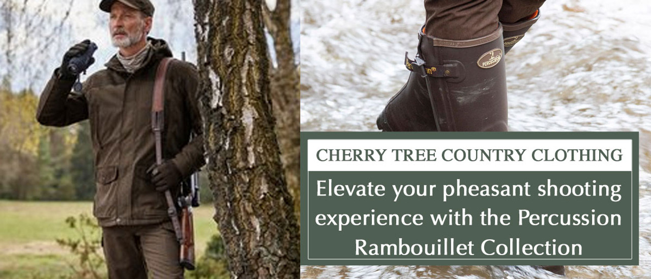 Elevate your pheasant shooting experience with the Percussion Rambouillet collection