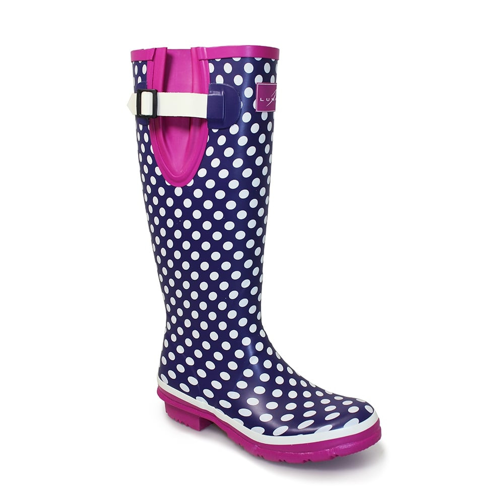 spotty wellies