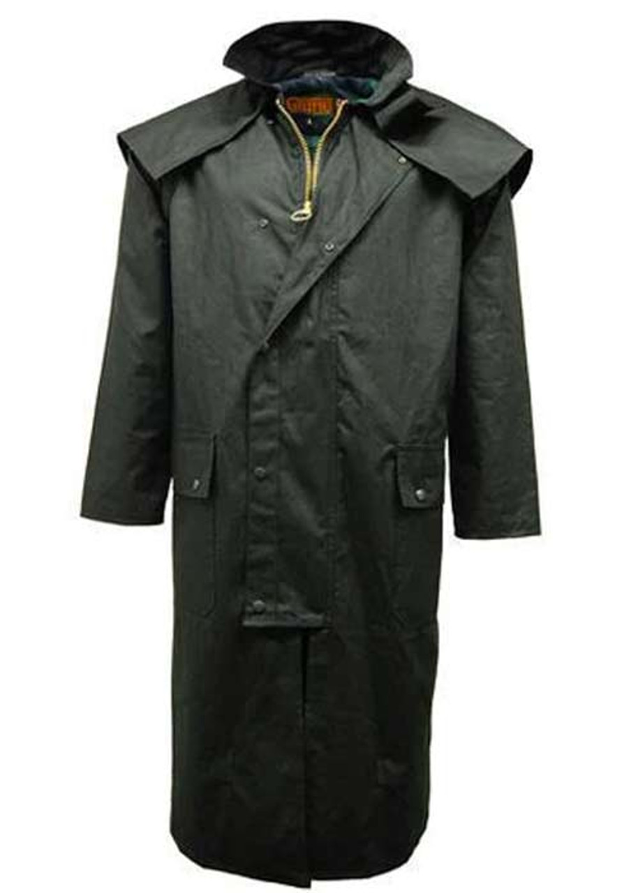 Classic Wax Stockman Coat | Waxed Waterproof Coats
