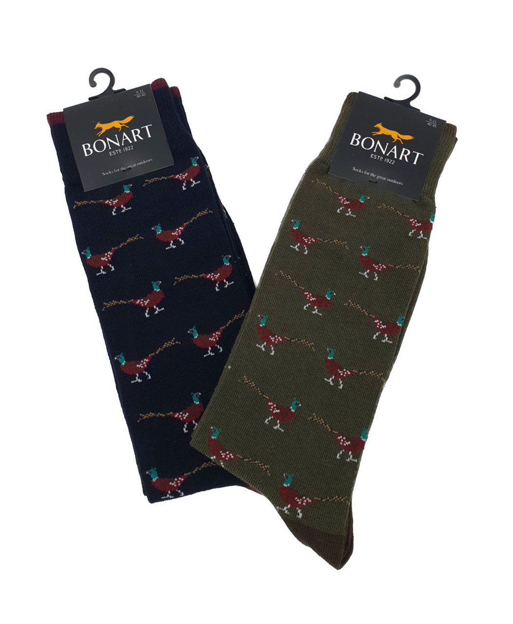 Bonart Poole Pheasant Themed Socks