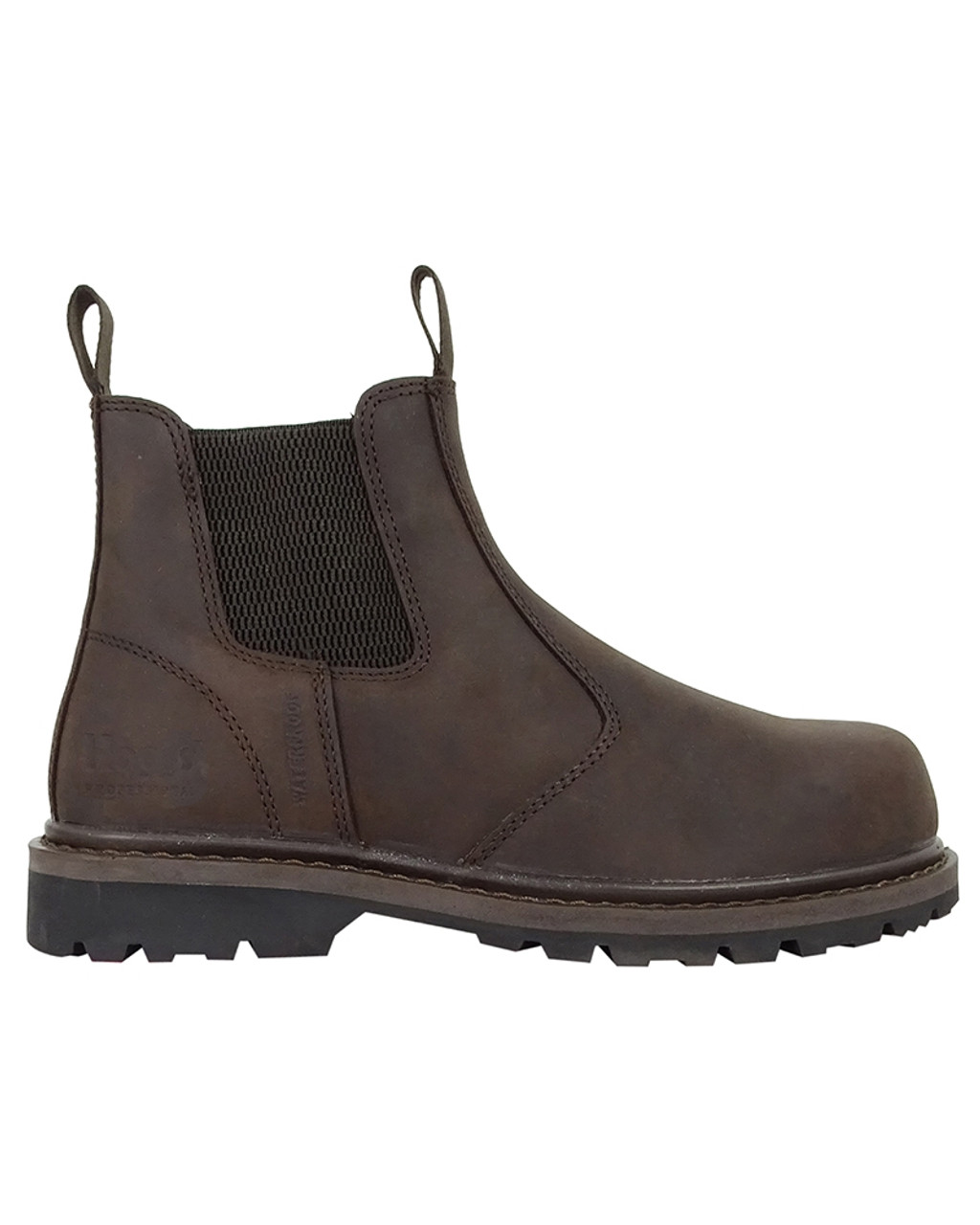 Hoggs of Fife Zeus Safety Dealer Boot - Crazy Horse Brown