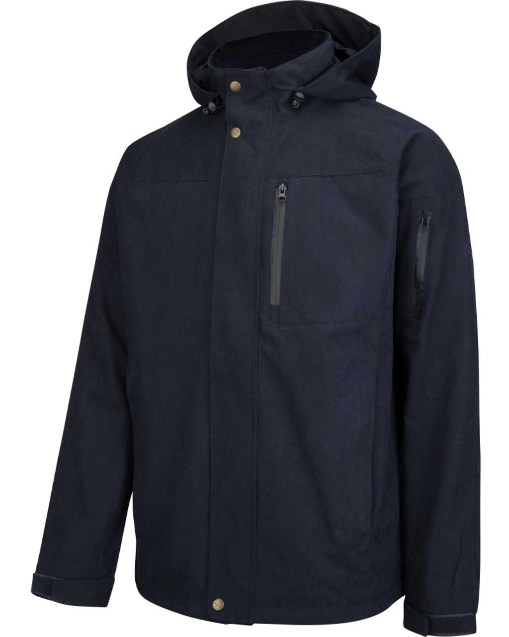 Hoggs of Fife Struther Zip Through Jacket Navy