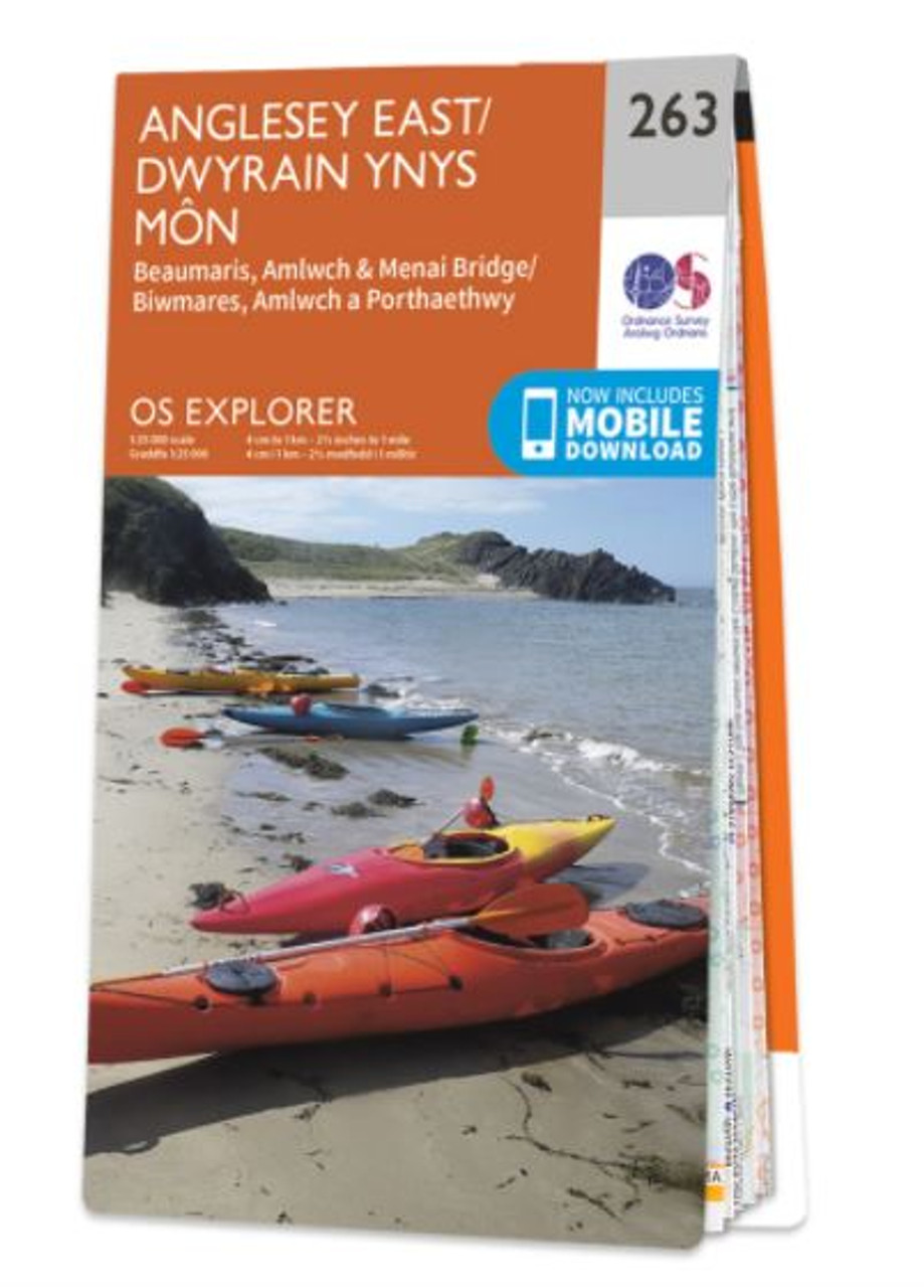 OS Explorer Map - Anglesey East