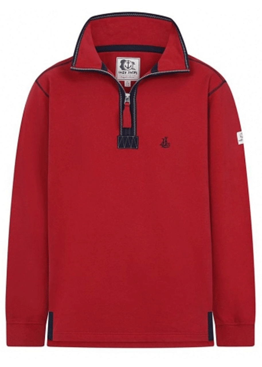 Lazy Jacks Sweatshirt in Brick