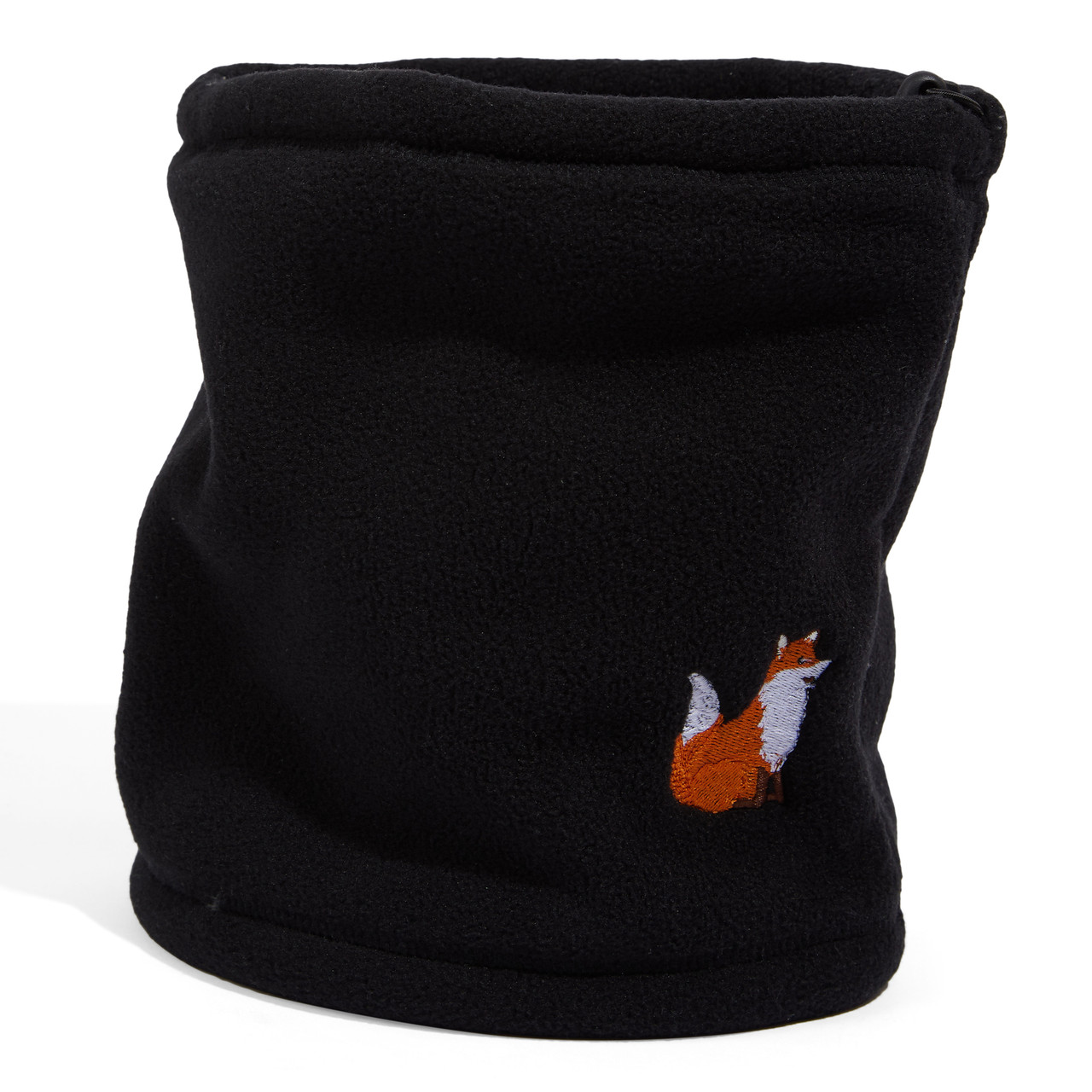 Extra Thick Fleece Snood with Sitting Fox