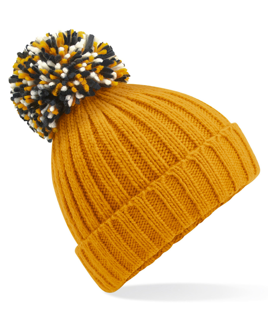 Hygge Beanie Hat - Mustard