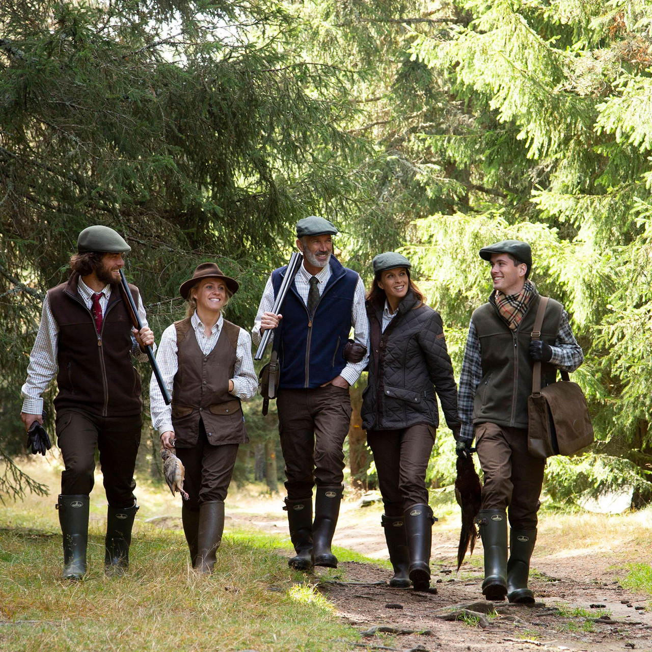 Gilet Enfant Percussion Scotland Bleu Bleu - Gilets De Chasse (11477549