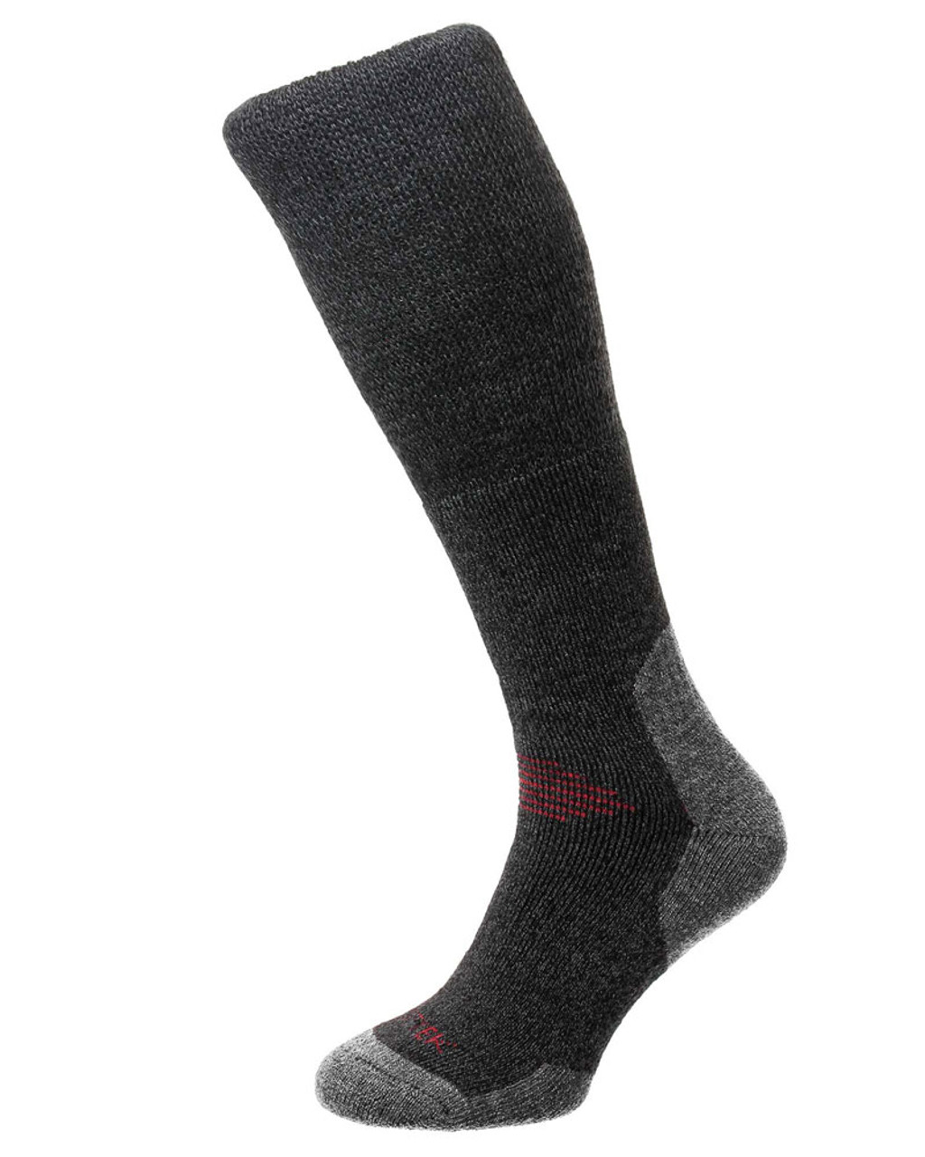 Hj ProTrek Mountain Comfort Top Walking Socks - Slate/Grey