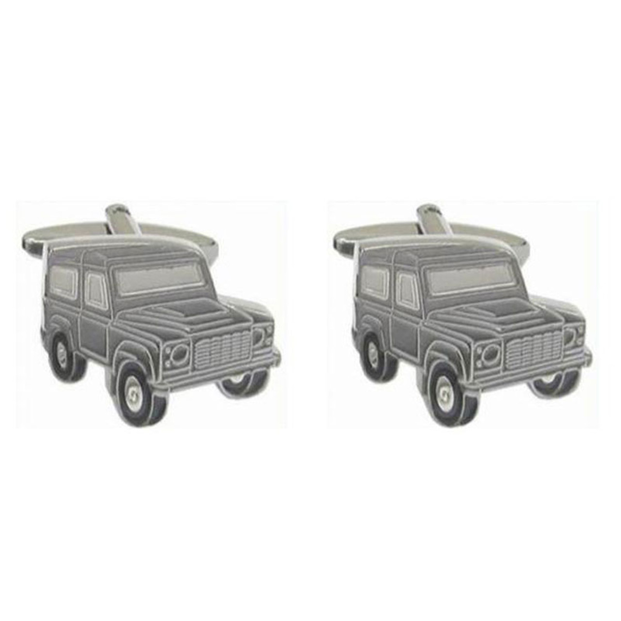 Grey Land Rover Cufflinks