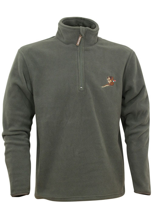 Jack Pyke Pheasant Motif Fleece Top 