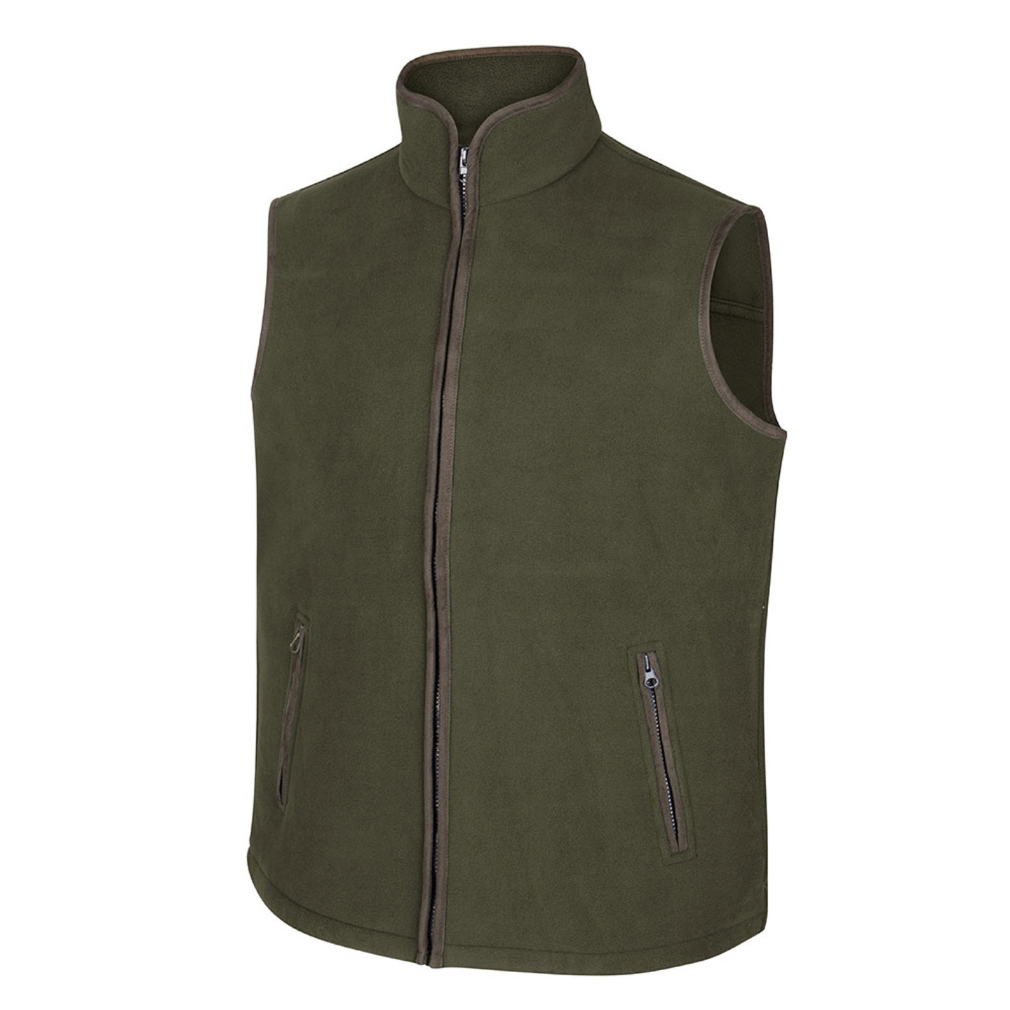 Hoggs of Fife Woodhall Gilet in Olive