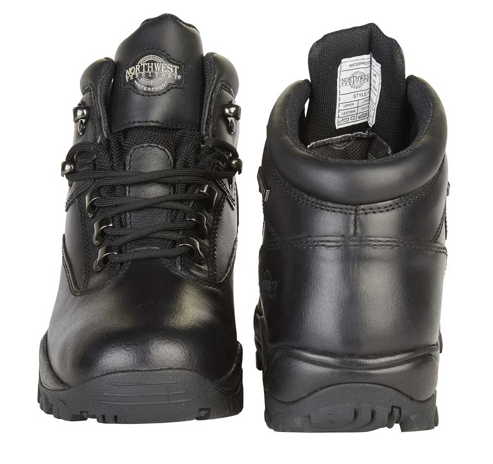 Calzado Montaña Resistente Agua Botas Senderismo Northwest Territory - Cuero Impermeable Hombre, Color Oxblood, Talla 42 2/3 EU Northwest Territory Inuvik Oxblood