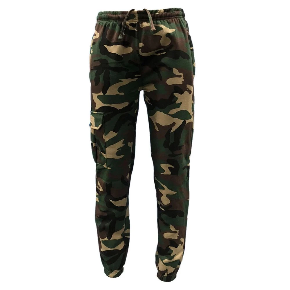 Game men's camouflage joggers with drawcord waist