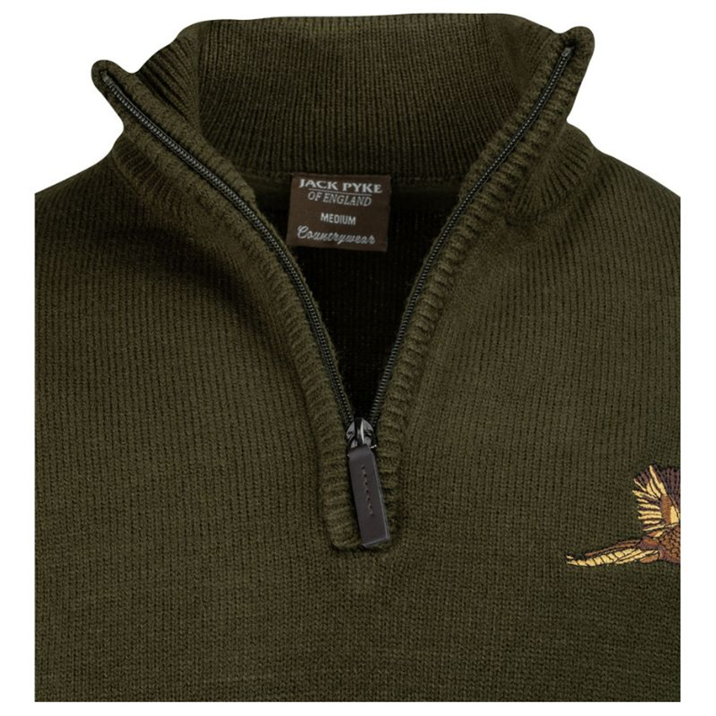 Jack Pyke Pheasant Zip Neck Pullover