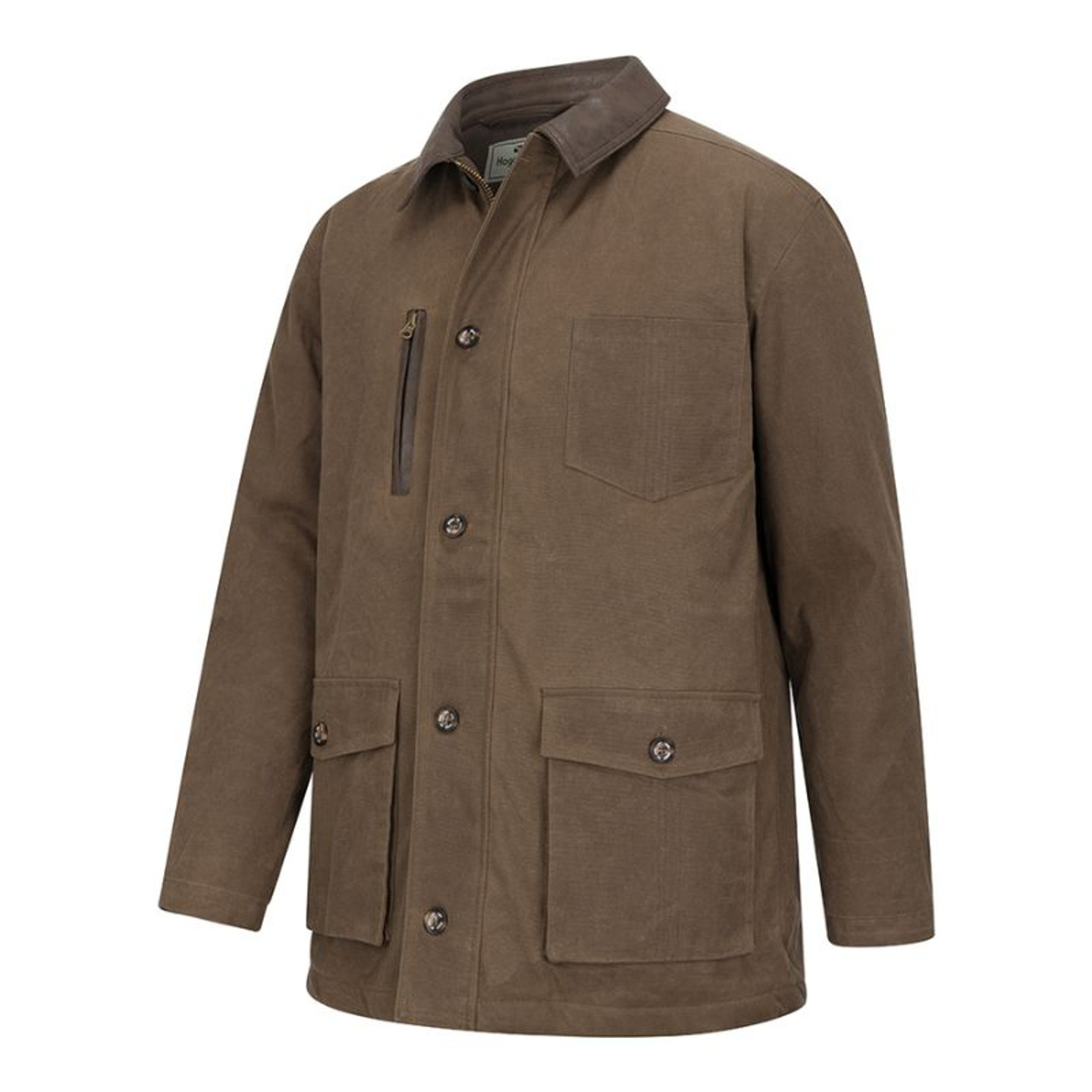 Hoggs of Fife Balerno Waxed Canvas Barn Coat