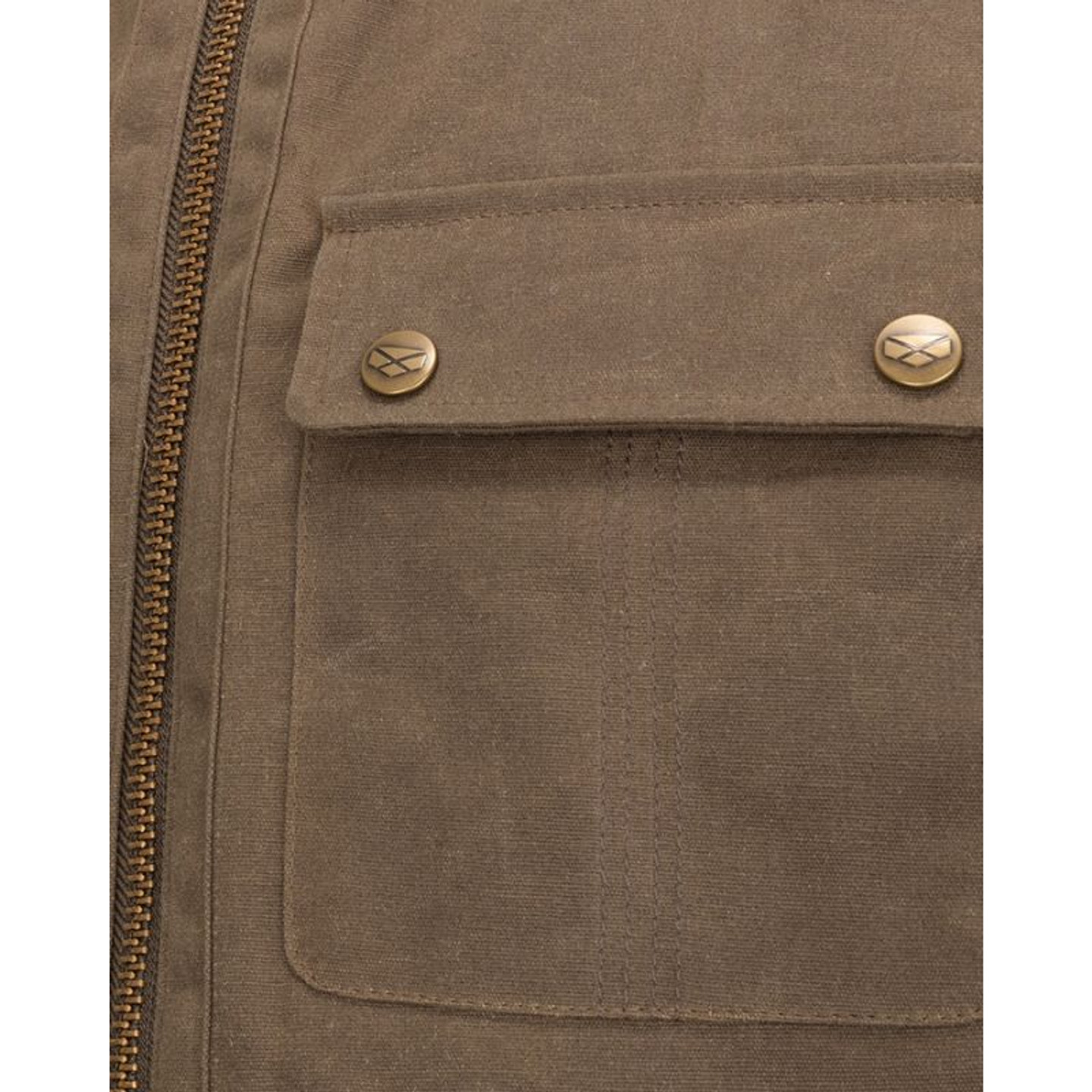 Hoggs of Fife Balfour Waxed Canvas Gilet